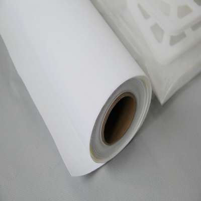 Large Format 320gsm Matte Solvent based PolyCotton Inkjet Canvas